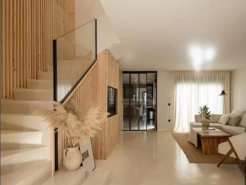 Microcement floors and stairs