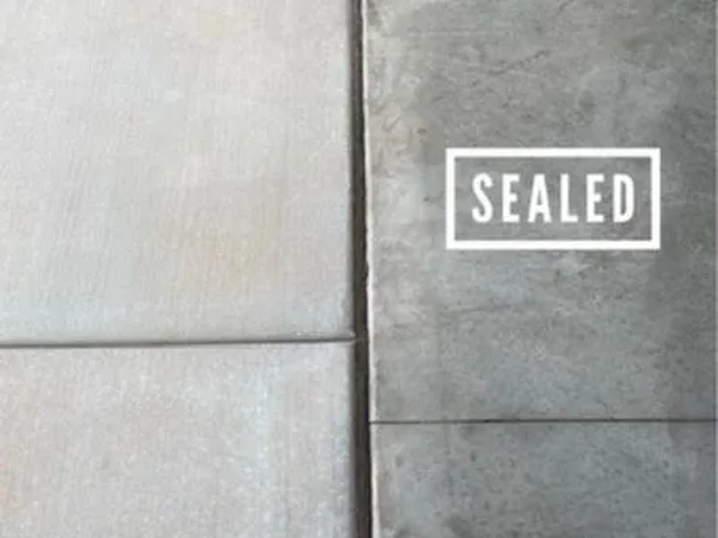 Sealed vs unsealed concrete comparison — Nichols Concrete Sealing Southern Utah